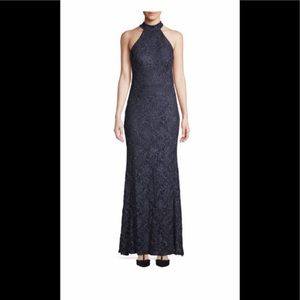Formal Long Halterneck Gown